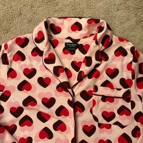 Kate Spade Heart Pajama Set ❣️ - Picture 3 of 8